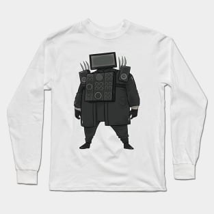 SKIBIDI TOILET TV MAN Long Sleeve T-Shirt